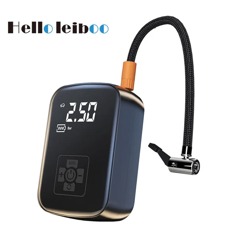 LEIBOO Wired/Wireless Portable Car Air Compressor