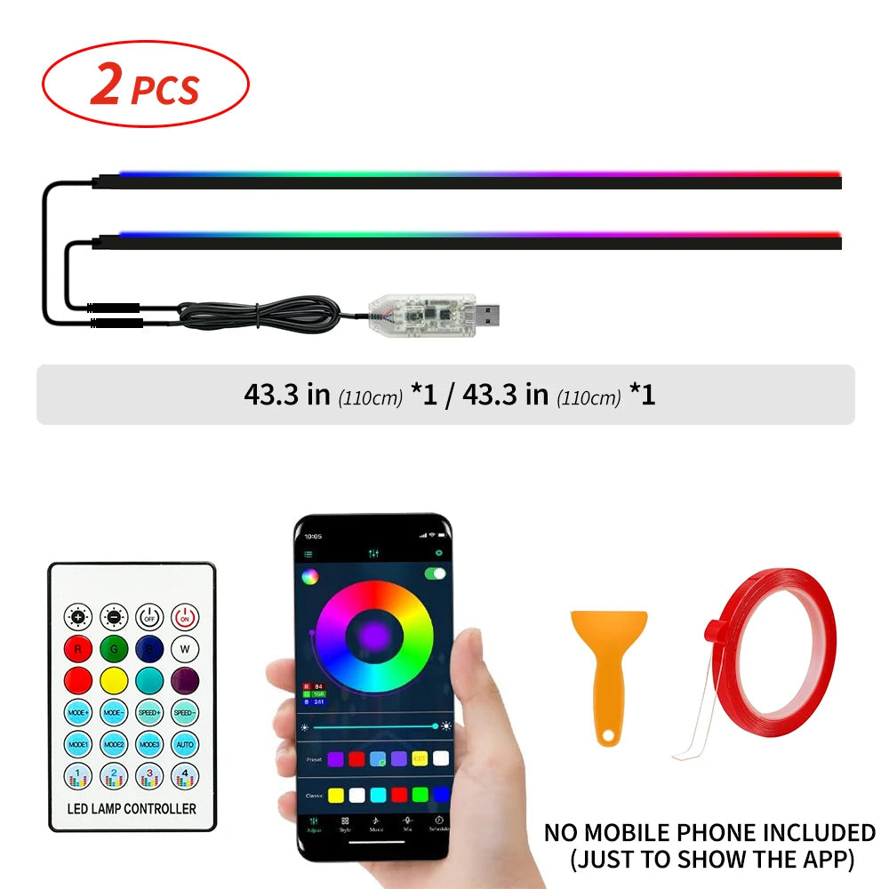 NeoGlow – Interior RGB Light Kit with Acrylic Trim