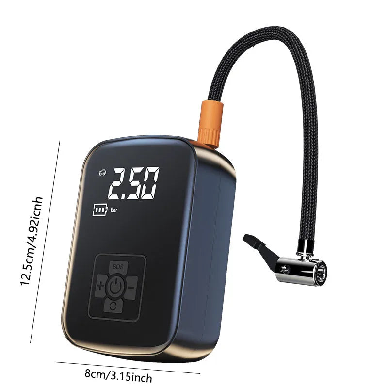 LEIBOO Wired/Wireless Portable Car Air Compressor