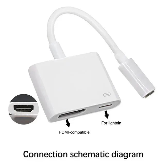 HD 1080P Phone to HDMI-compatible cable