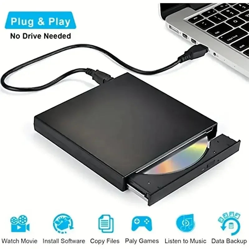 External CD DVD Drive for Laptop