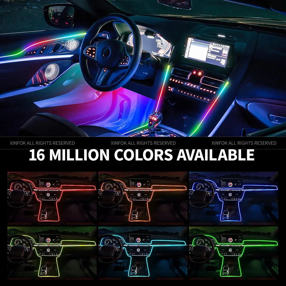 NeoGlow – Interior RGB Light Kit with Acrylic Trim