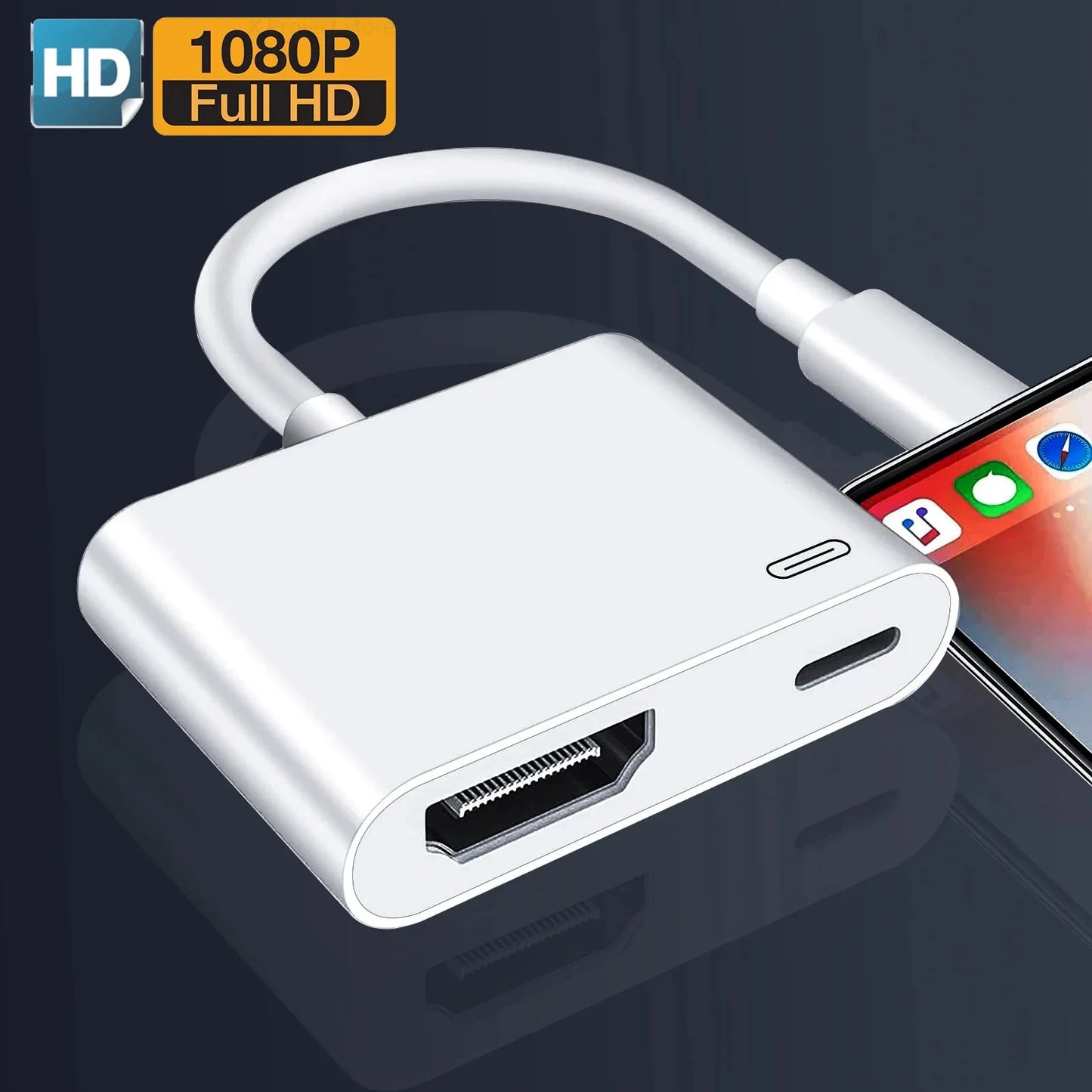 HD 1080P Phone to HDMI-compatible cable