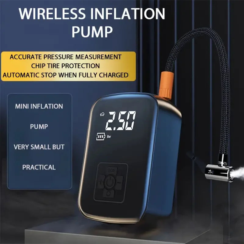 LEIBOO Wired/Wireless Portable Car Air Compressor