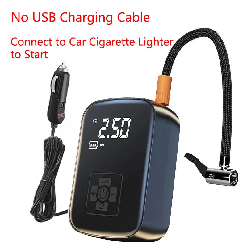 LEIBOO Wired/Wireless Portable Car Air Compressor