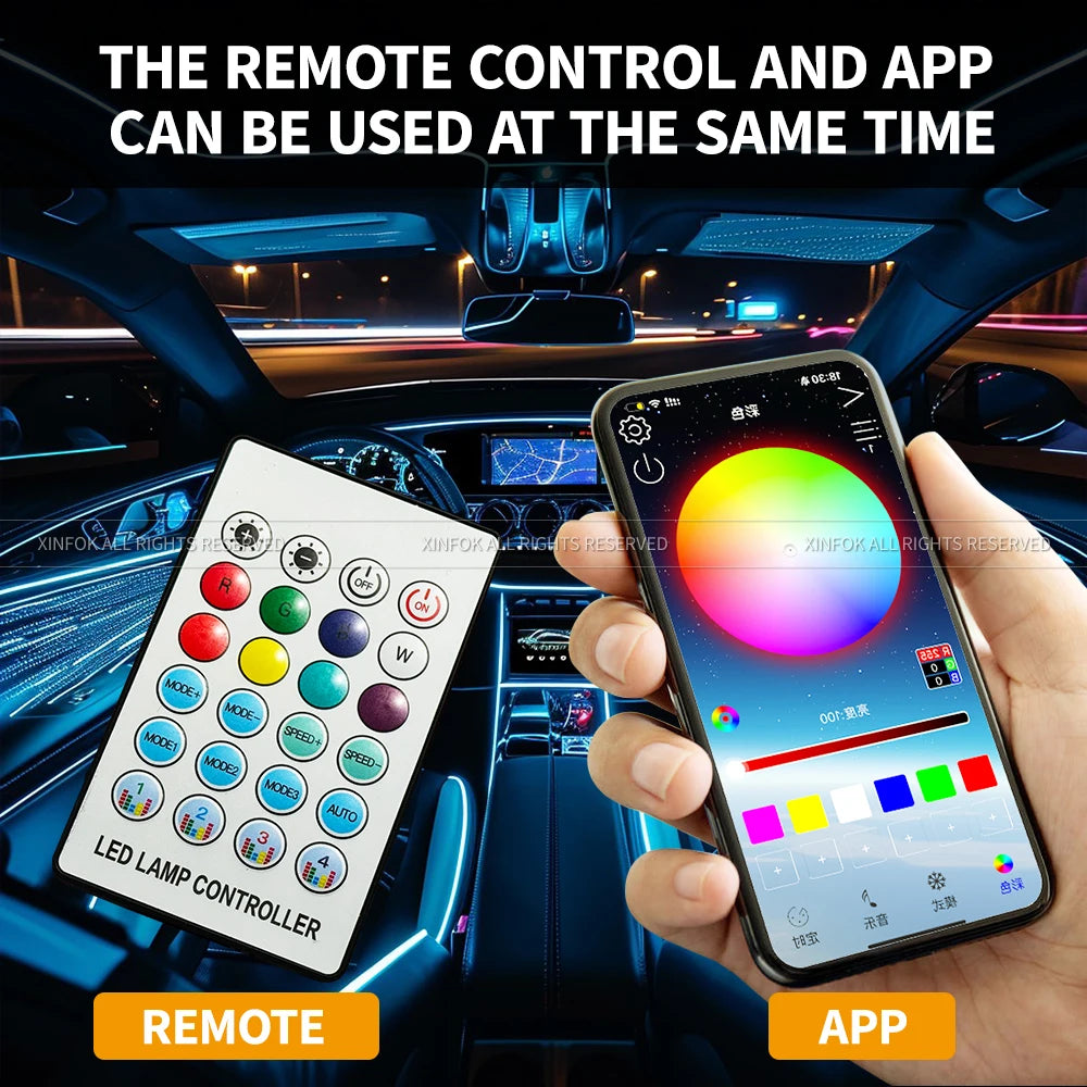 NeoGlow – Interior RGB Light Kit with Acrylic Trim