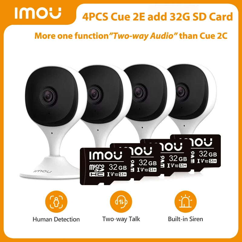 4PCS IMOU Indoor Security Camera