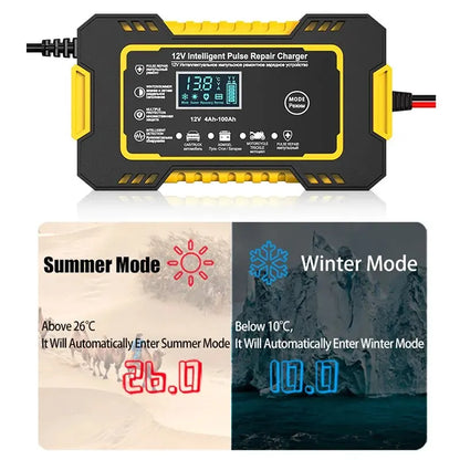 12V 6A Full Automatic Car Battery Charger