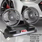 5V 12V 24V Car Fan Cooling