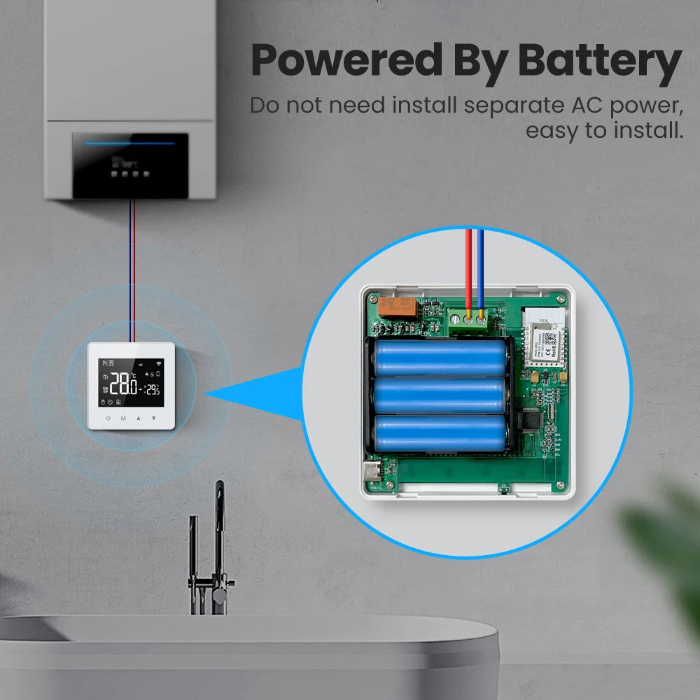 AVATTO Tuya WiFi/ZigBee Smart Thermostat