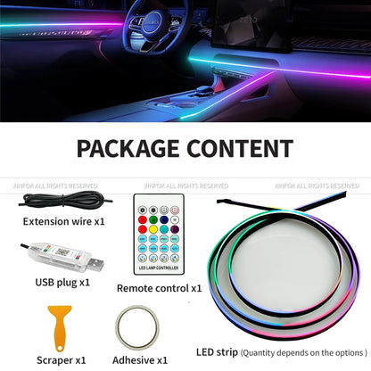 NeoGlow – Interior RGB Light Kit with Acrylic Trim