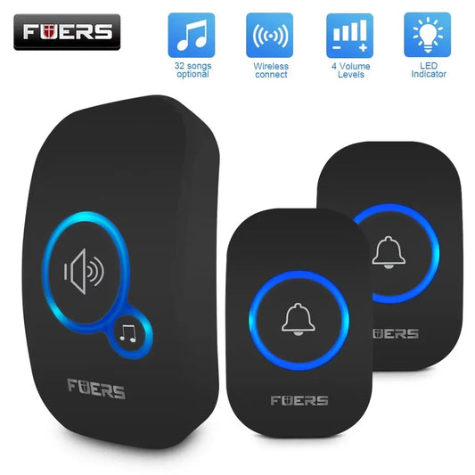 Fuers Smart  Wireless Doorbell Waterproof