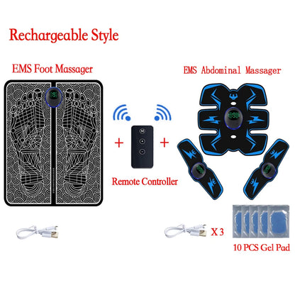 Smart Remote EMS Foot Massager