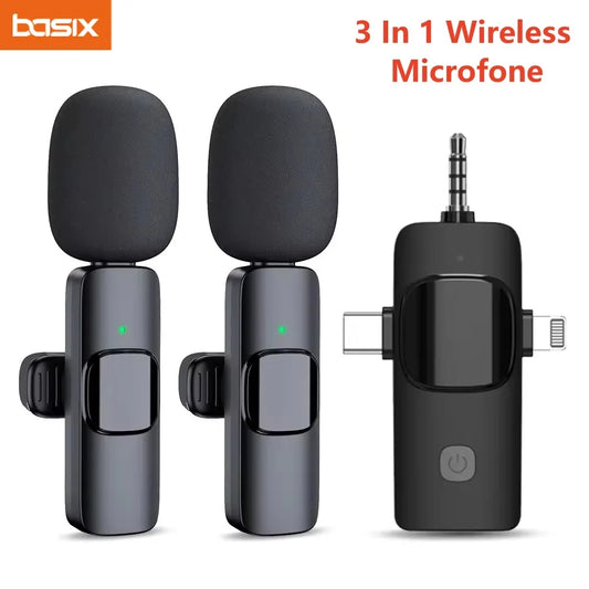 Basix Mini Lavalier Microphone Portable