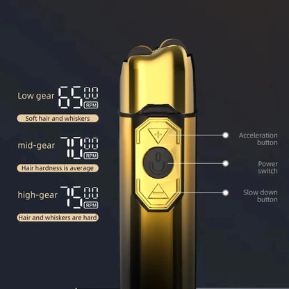 Kemei TX10 – High-Performance Rechargeable Shaver with LED Display