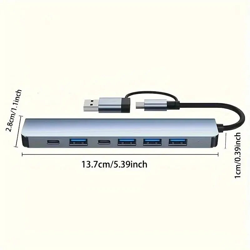 VIENON Aluminum 7 in 1 USB Extender