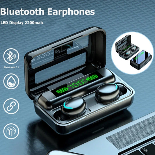 TWS F9-5 Earphone Waterproof