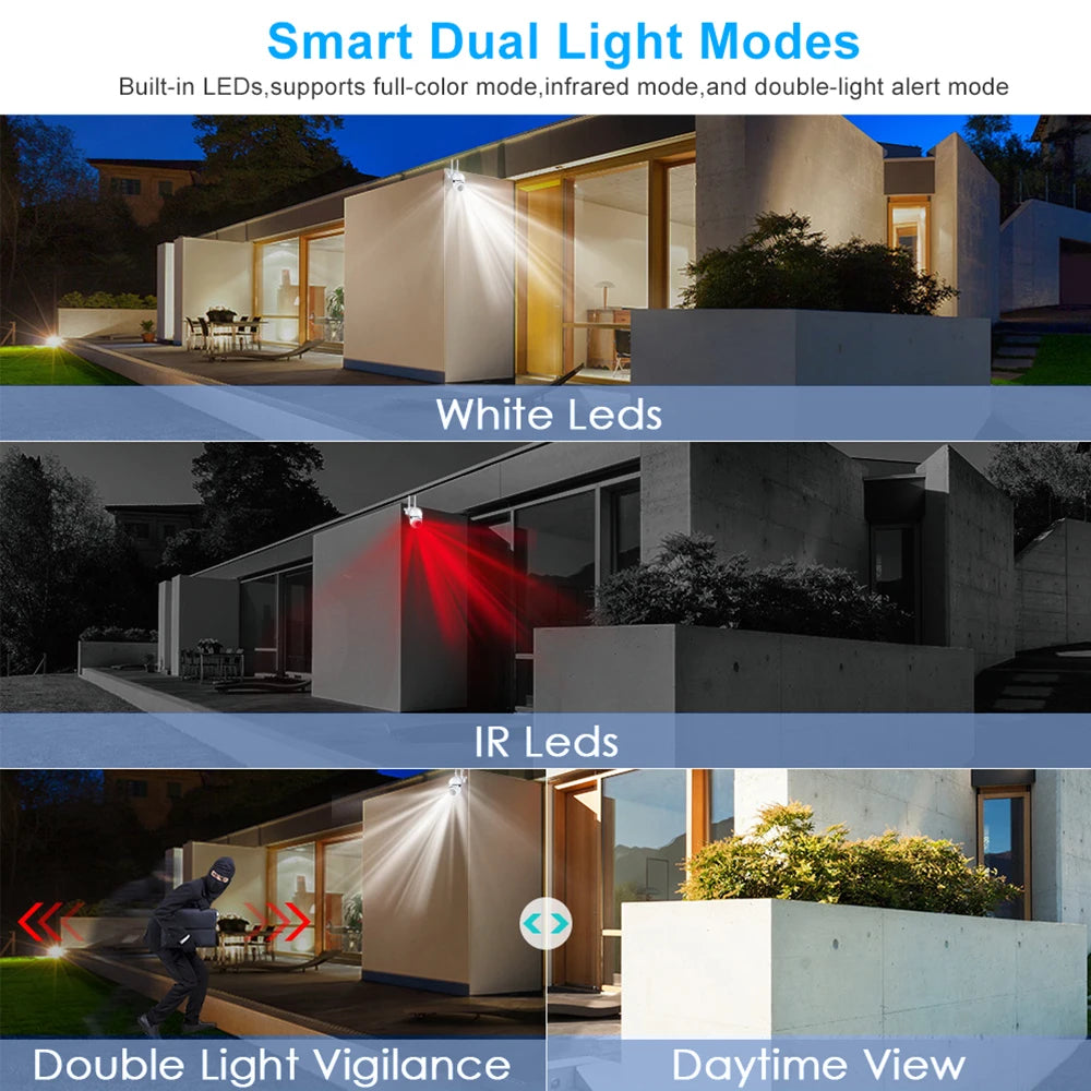 8MP Wireless Security Surveillance PTZ Camera