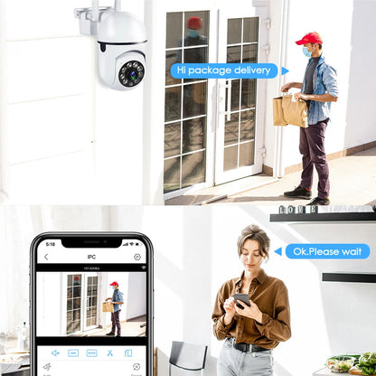 8MP Wireless Security Surveillance PTZ Camera