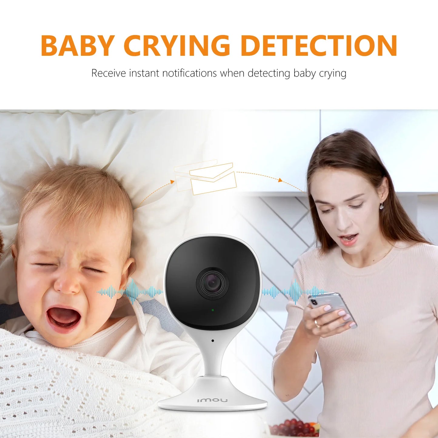 4PCS IMOU Indoor Security Camera