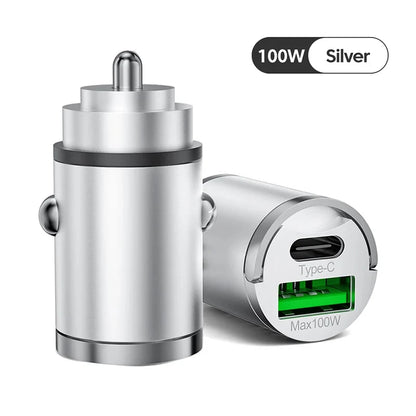 100W Car Charger Lighter PD Fast Charging