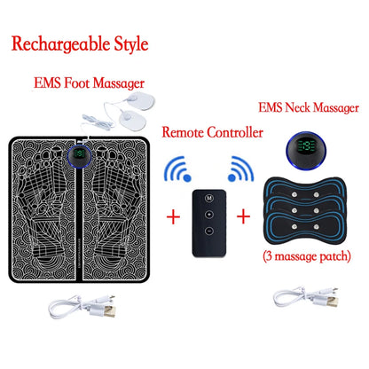 Smart Remote EMS Foot Massager