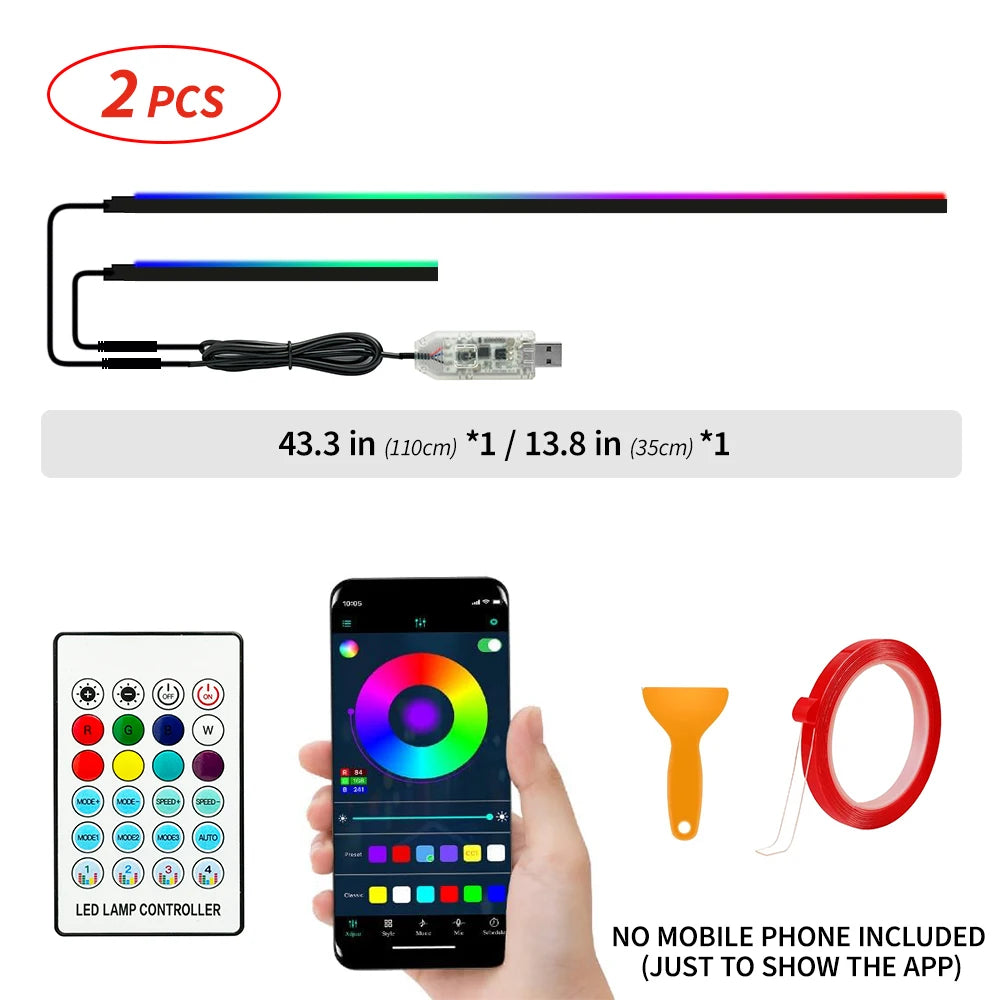 NeoGlow – Interior RGB Light Kit with Acrylic Trim