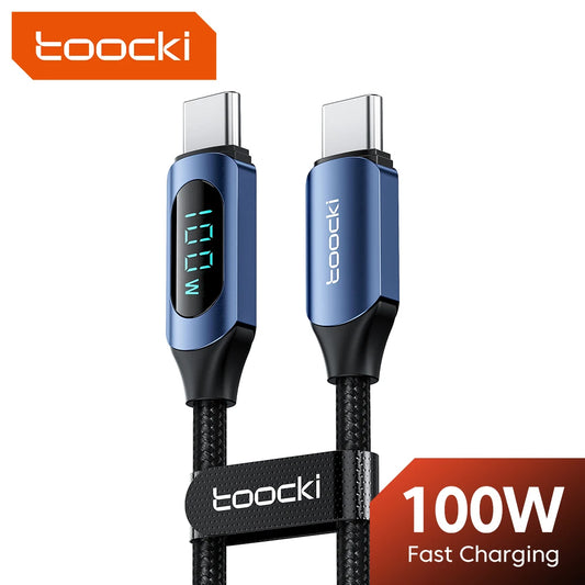 Toocki 100W Fast Charging | Charger USB C to USB C