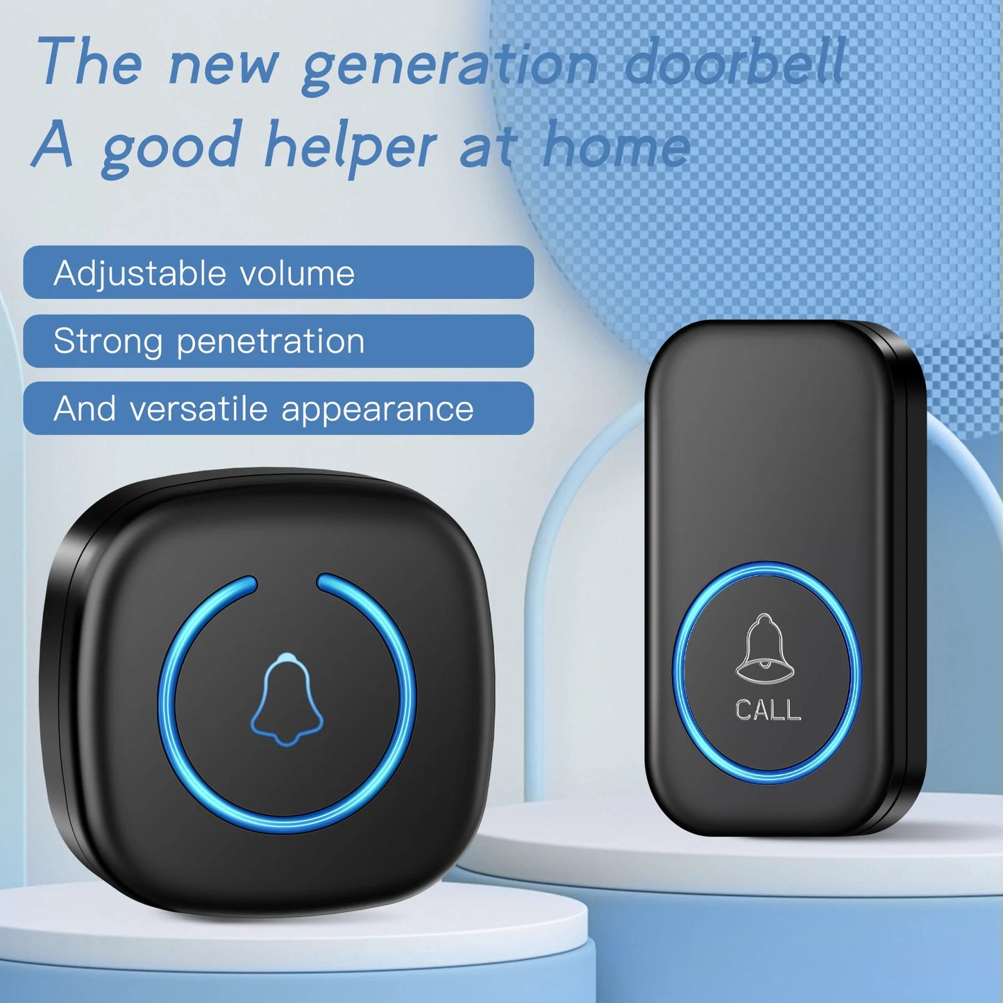 Wireless Doorbell Intelligent Welcome Door Bell