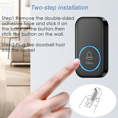 Wireless Doorbell Intelligent Welcome Door Bell